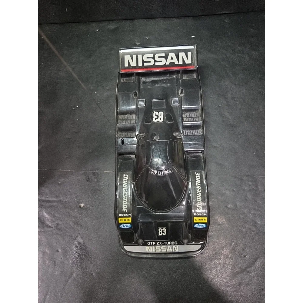Nikko Nissan GTP ZX-Turbo #83 RC Racing Car‎ Black 1/20 Scale Toy, Untested